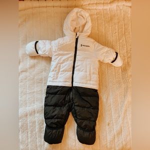 Free Country 12 Months Black & White Insulated Snowsuit